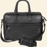 Мужская бизнес-сумка Gianni Conti (Италия) GC-2254 черная.